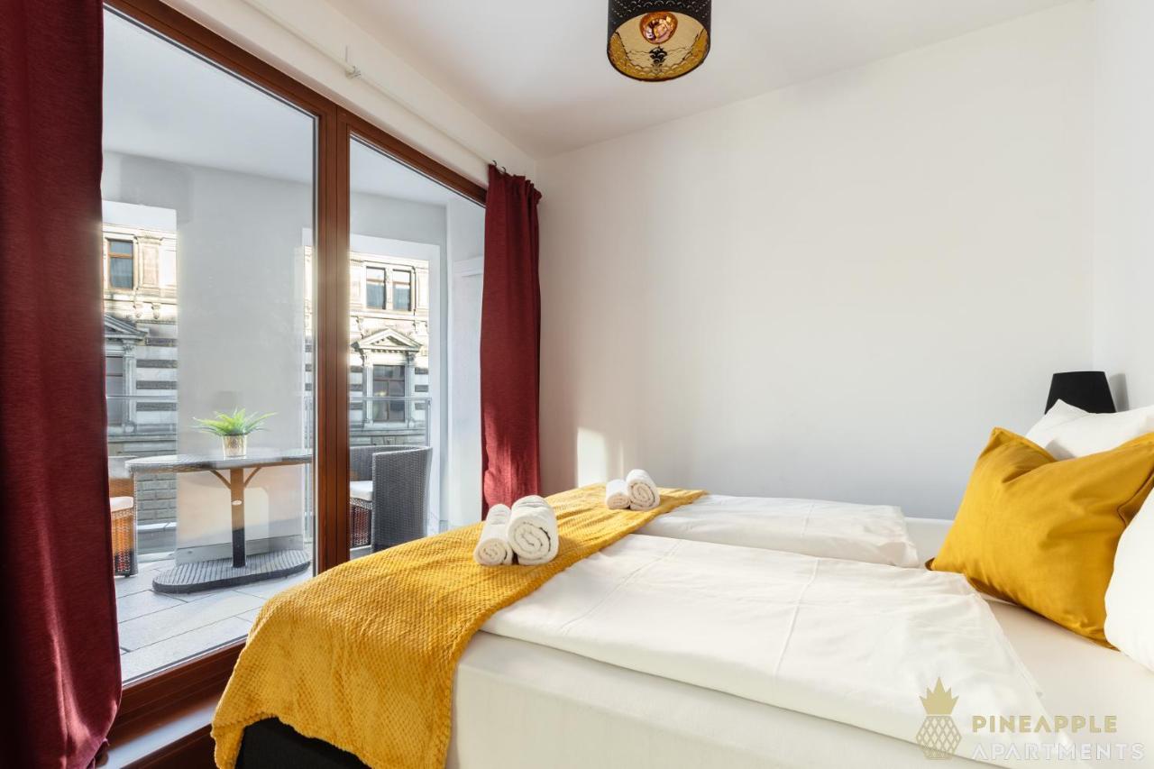 Pineapple Apartments Palais Am Neumarkt - 90 Qm - 1X Free Parking Dresden Ngoại thất bức ảnh